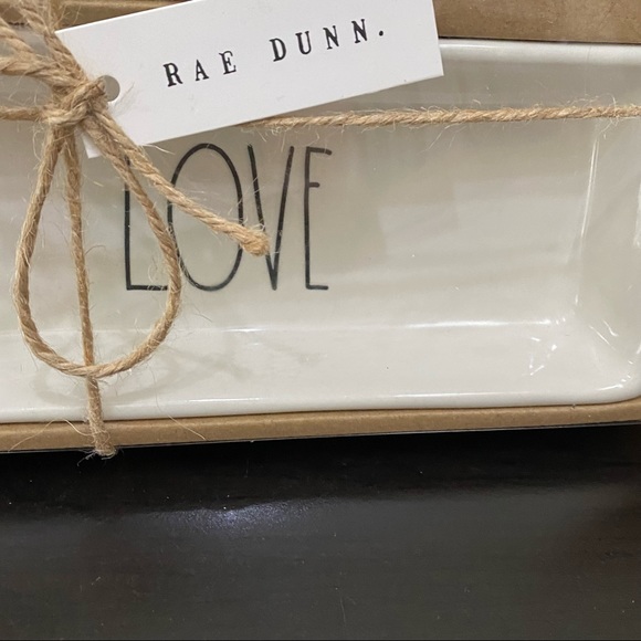 New Rae Dunn BEST MOM EVER LOVE Desk Plaque + Desk Tray Office Organizer - Picture 8 of 10